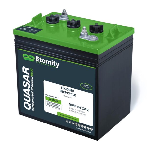 Eternity Technologies branded battery